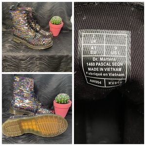 Dr. Martens Rainbow Sequin Boots